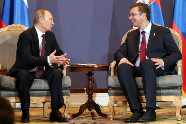 Prasa niemiecka o wizycie Władimira Putina w Serbii: "Wielki Brat z Moskwy"