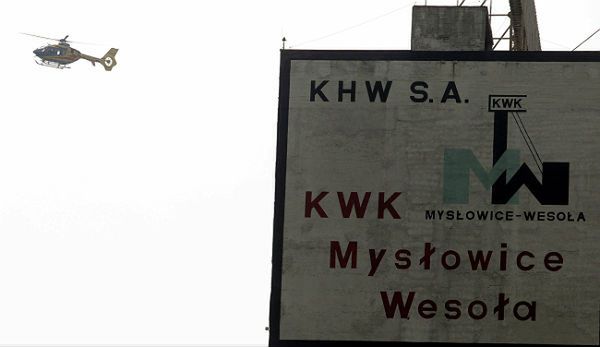 Trwają poszukiwania górnika zaginionego po wypadku w kopalni Mysłowice-Wesoła