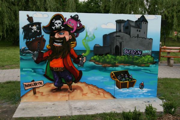 Bitwa Graffiti w Będzinie! Nie możesz tego przegapić!