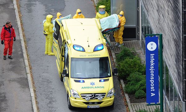 Kolejny przypadek Eboli w Europie. Zarażona Norweżka trafiła do szpitala w Oslo