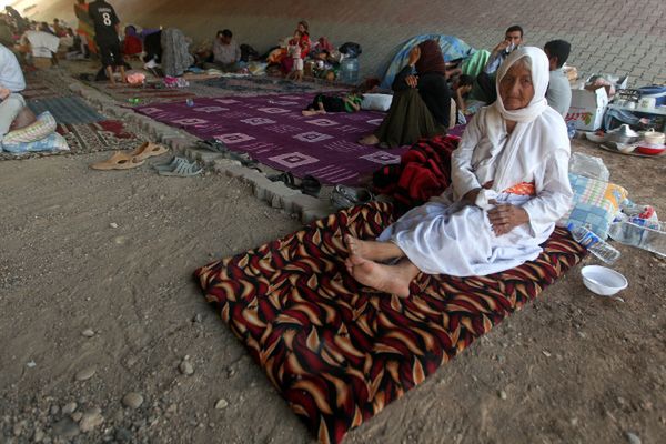 Dramatyczna historia 84-letniej Irakijki - uciekła przed rebeliantami Państwa Islamskiego