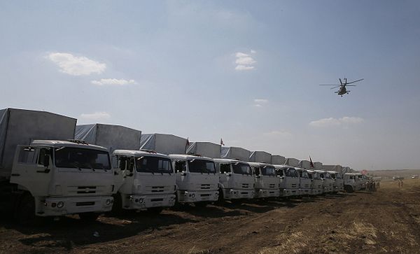 Rosja: Ukraina przeszkadza w dostarczeniu pomocy humanitarnej
