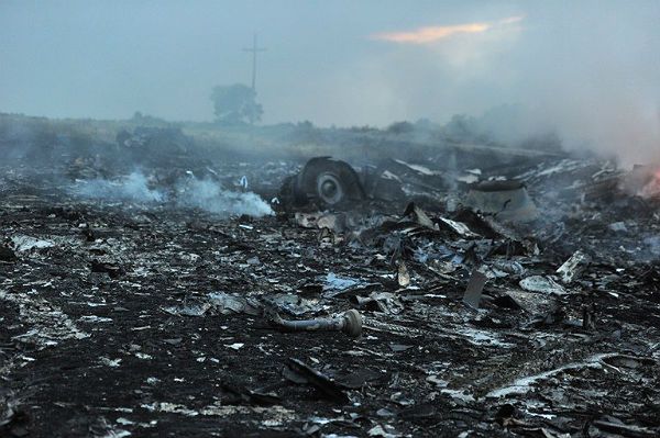 Eksperci OBWE byli na miejscu katastrofy malezyjskiego boeinga na Ukrainie