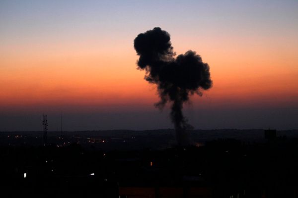 Najkrwawsza noc izraelskich ataków na Gazę - około 20 zabitych