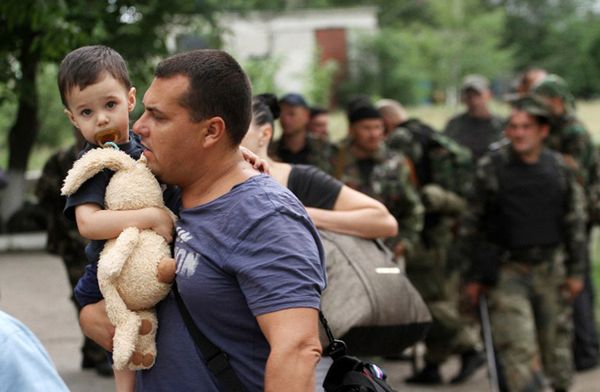 Krytyczna sytuacja w Ługańsku. "Miasto na skraju katastrofy humanitarnej"