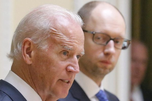 Joe Biden: USA opowiadają się za jednością Ukrainy; nigdy nie uznają okupacji Krymu