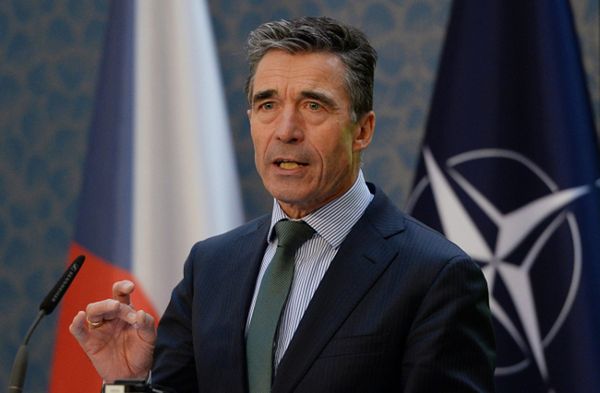 Rasmussen: NATO nie planuje działań na Ukrainie