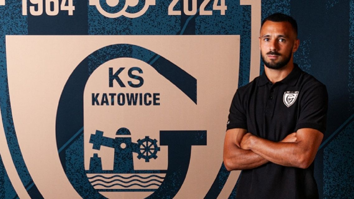 Zdjęcie okładkowe artykułu: Materiały prasowe / GKS Katowice / Na zdjęciu: Alan Czerwiński został nowym zawodnikiem GKS-u Katowice