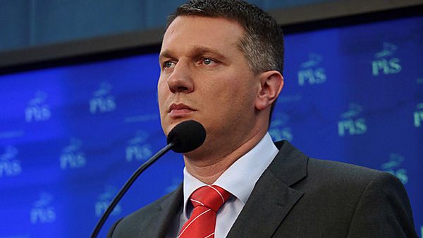 Poseł Prawa i Sprawiedliwości Przemysław Wipler
