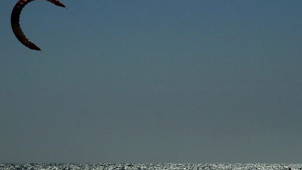 Kitesurfing