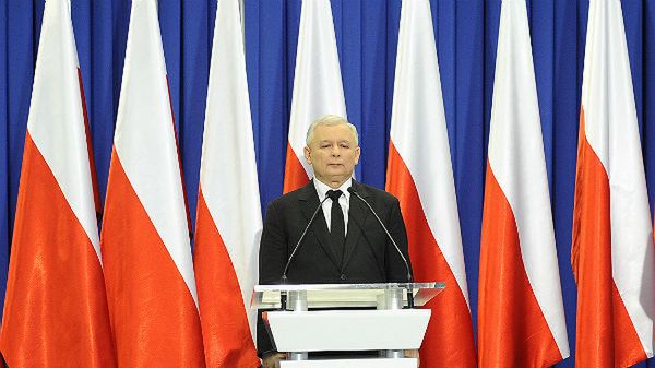 Prezes PiS Jarosław Kaczyński