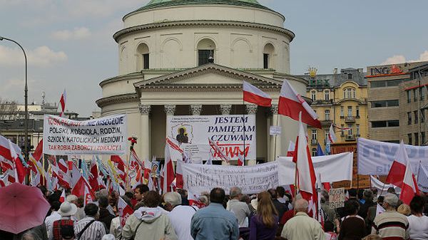 Manifestacja w obronie TV Trwam