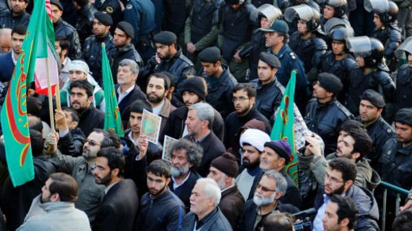 Protest w Teheranie