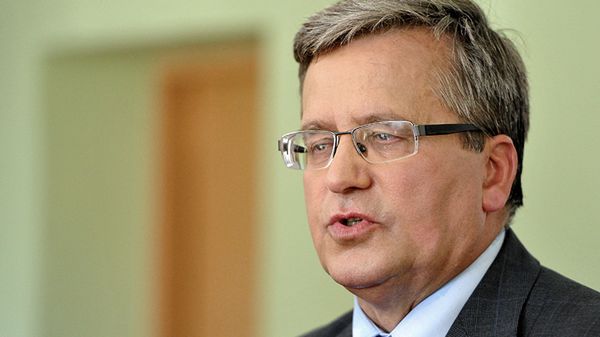Prezydent Bronisław Komorowski
