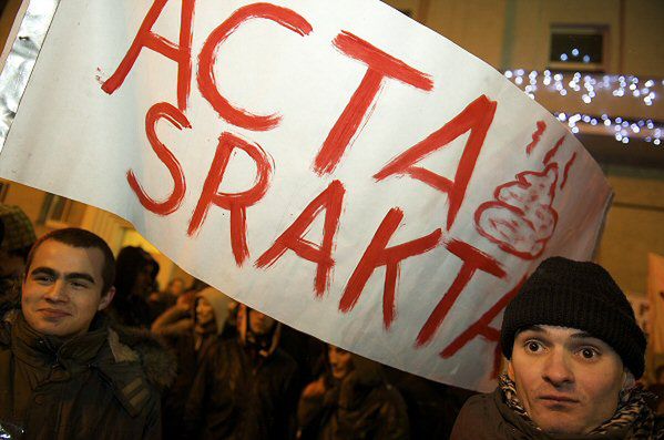Protest ws. ACTA - walka o wolność czy bunt piratów?