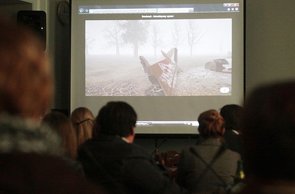 "Oto miejsce tragedii, nim zniszczyli je Rosjanie"