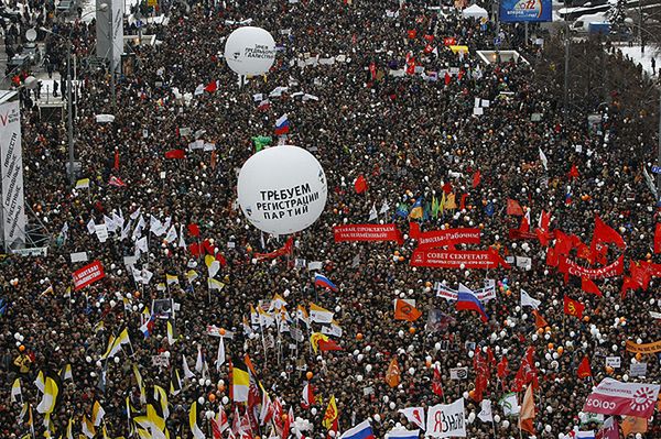 Rosjanie wyszli na ulice. "To może skończyć się rewolucją"