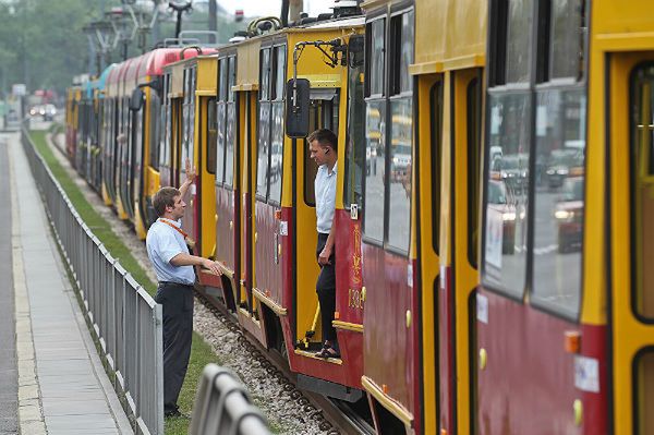 Zderzenie 3 tramwajów w Warszawie. Poważne utrudnienia