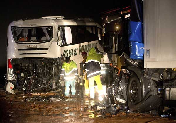 Wypadek polskiego autokaru - stan rannych dzieci