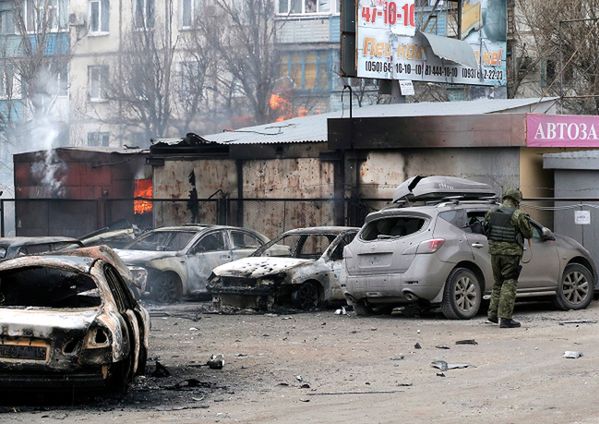 Polska stanowczo potępia ostrzał cywilów w Mariupolu na Ukrainie