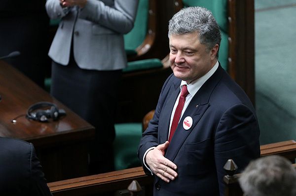 Media ukraińskie o wystąpieniu Petro Poroszenki w sejmie polskim