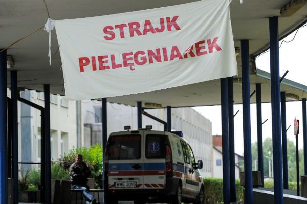 Koniec strajku pielęgniarek w wyszkowskim szpitalu