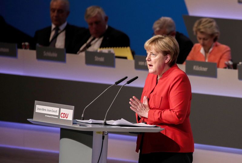 Angela Merkel po raz dziewiąty przewodniczącą CDU