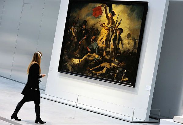 Kobieta zniszczyła słynny obraz Eugene'a Delacroix