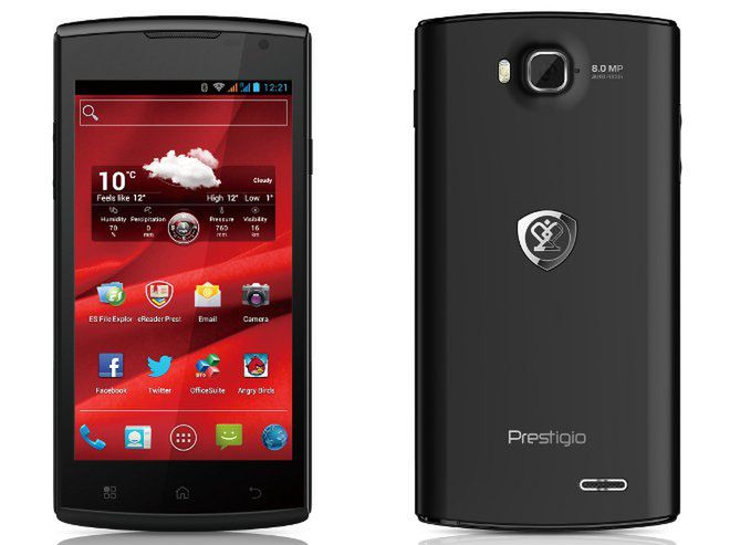 Drogi smartfon Dual SIM: Prestigio PAP4500