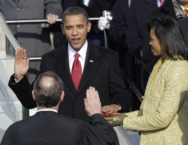 Obama będzie przysięgał na dwie Biblie - Kinga i Lincolna