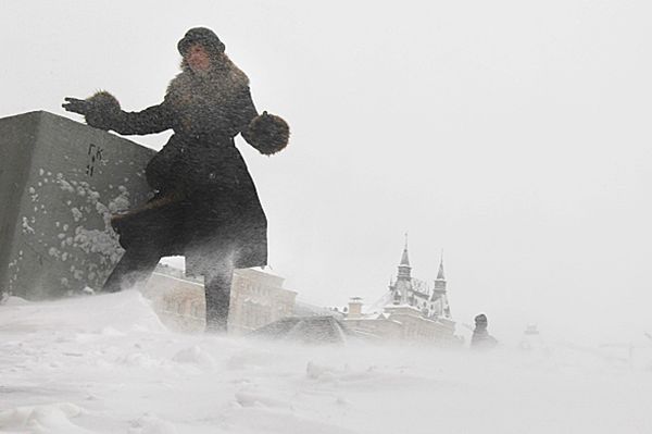 Kolejny atak zimy w europejskiej części Rosji