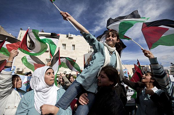 W Ramallah Palestyńczycy świętują, choć decyzji ONZ jeszcze nie ma