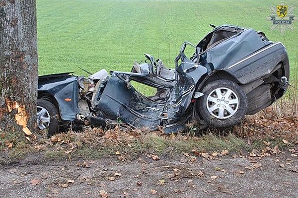 Wypadek koło Bobowa. 19-latka nie żyje