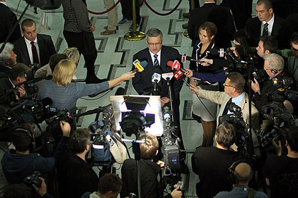 Bronisław Komorowski: wystąpienie Donalda Tuska było ciekawe