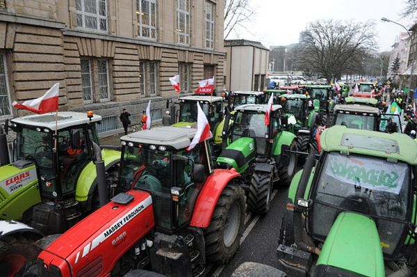 Protest rolników z Zachodniopomorskiego