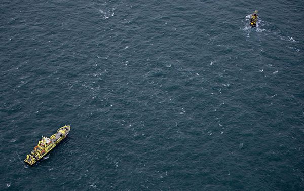 Nie ma szans na odnalezienie żywych rozbitków Baltic Ace