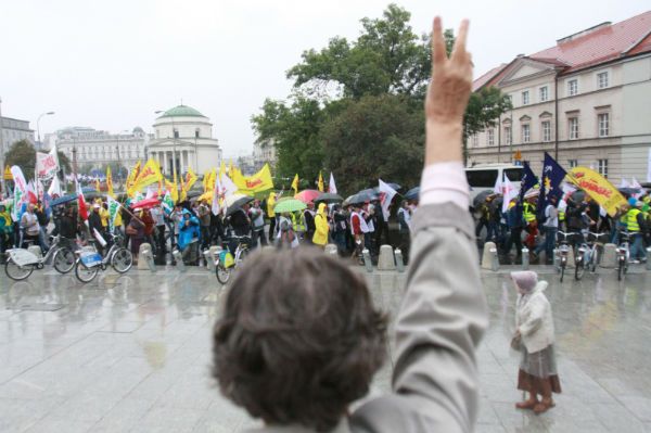 Będą duże utrudniania w Warszawie w związku z protestami