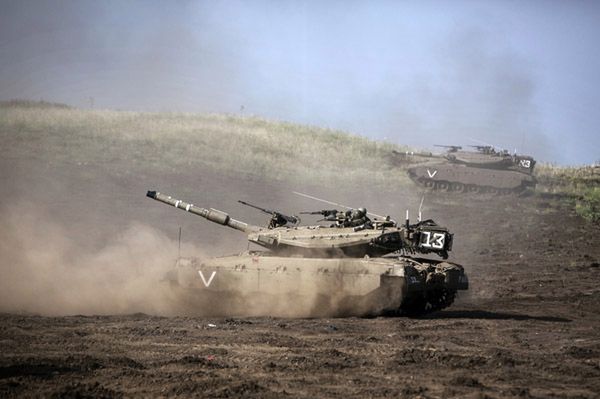 Izraelska armia odpowiedziała na ostrzał ze strony Syrii