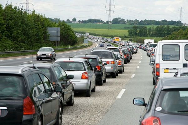 Ćwiczenia na autostradzie A4