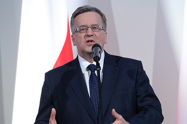 Prezydent Bronisław Komorowski: wydaje się, że Rosja wybrała wariant nie do zaakceptowania