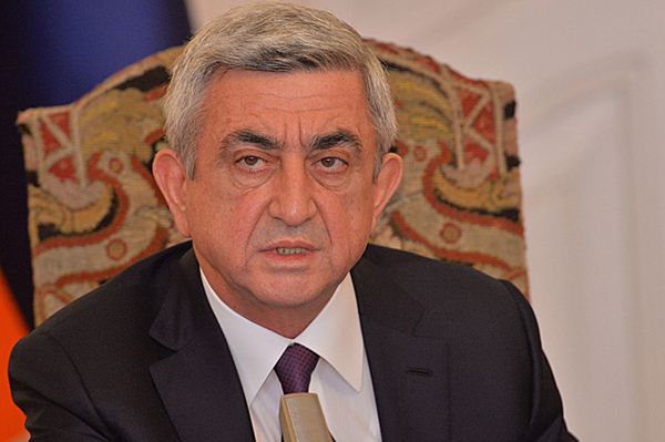 Prezydent Armenii Serż Sarkisjan poparł wyniki krymskiego referendum