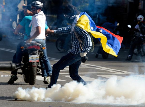 Ciężarna zastrzelona podczas antyrządowych protestów w Wenezueli