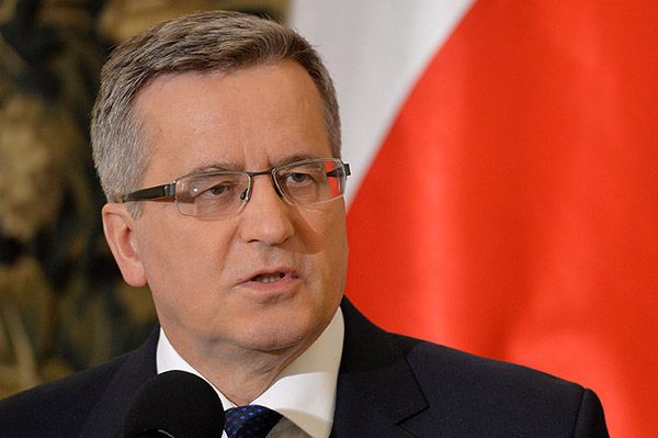 Bronisław Komorowski: przelana ukraińska krew to zobowiązanie