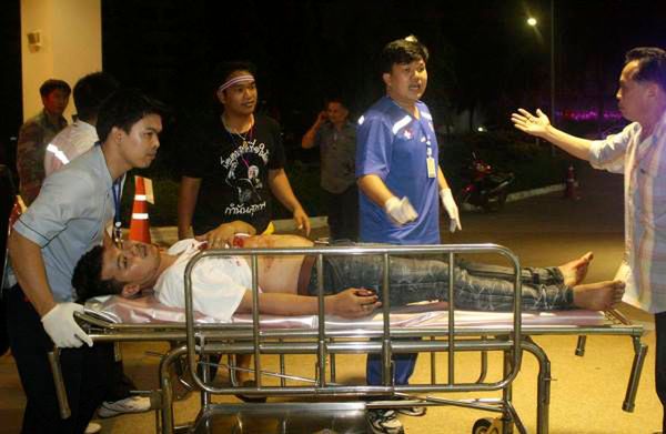 Eksplozja podczas antyrządowych protestów w Tajlandii. Dwie osoby ranne