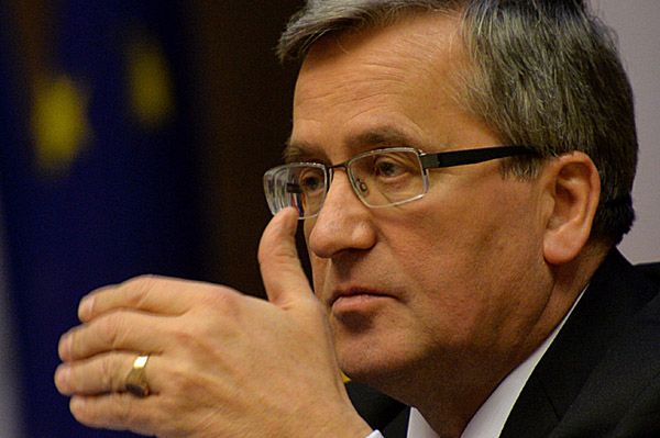 Bronisław Komorowski: odejście Europy od przemysłu było błędem