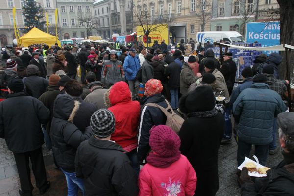 Na krakowskim Rynku 17. odbędzie się Wigilia dla potrzebujących