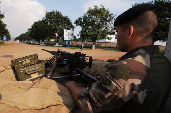 Wojska francuskie prowadzą operację w Republice Środkowoafrykańskiej