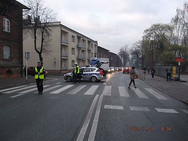 Śmiertelny wypadek na przejściu dla pieszych w Rybniku