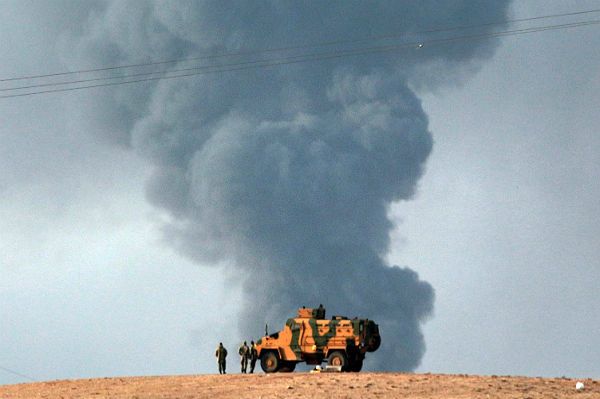 Walki w Kobani. Radykałowie z Państwa Islamskiego szturmują syryjskie miasto