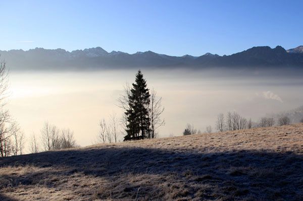 W Zakopanem spadł pierwszy tej jesieni śnieg